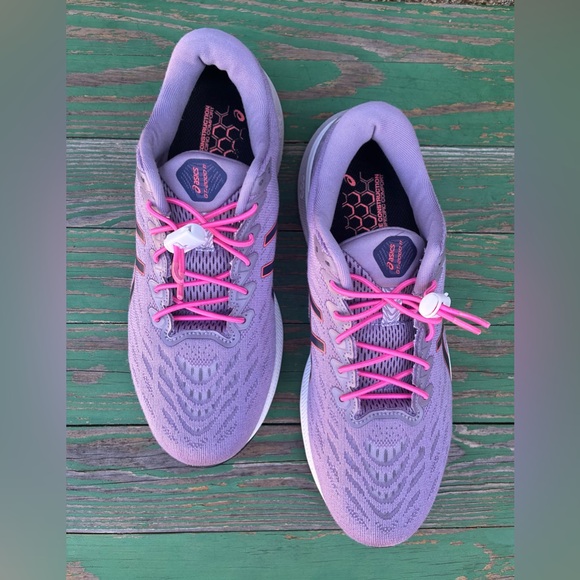 Asics Womens GT 2000 11 1012B271 Purple Running Shoes Sneakers Sz 9 - Picture 2 of 16